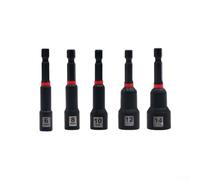 Magnetic Hex Nut Driver 65mm Socket Adapter for Drill - for Versatile Steel Extension Sleeve Machinery Work 10mm(6+8+10+12+14mm)