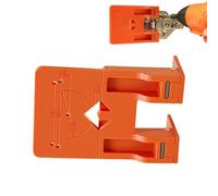 Magnetic Hinge Installation Positioner, 10x6.6x4.4cm Hinge Installation Positioning Plate with Strong Magnet, Cabinet Door Hinges Alignment Tools, for Carpentry Kitchen Bookcase Closet