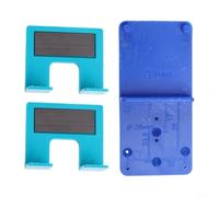 Magnetic Hinge Jig for Cabinet Door Installer, For Precision 2mm Positioning Tool with Thickened ABS, Compatible with 99% Hinges for Wardrobe Furniture Assembly(A)