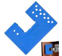 Magnetic Hinge Spacer, Door Installation Carpentry Equipment, Adjustable Size for Easy Use, Sturdy Design with Strong Magnet for Stability, For Wardrobe Closet Cabinet Renovation Projects