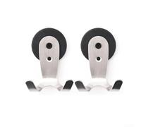 Magnetic Hook, 2PCS Stainless Steel Traceless Coffee Handle Hook, Strong Magnetic Wall Hanger for Kitchen Utensils(Silver)