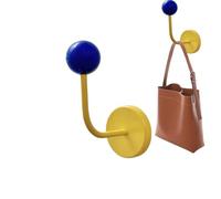 Magnetic Hook Heavy Duty - Strong Electromagnetic Clothes Hanger 200g Colorful Ball Design Clothes Hanger | Fridge Hanger Single Organizer for Towels Clothes