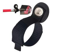 Magnetic Hook - Iron Nylon 1.7in Compact Build, Strong Grip Hanger Concept, Quick Strap Tension Loop Setup, Rugged Magnet Mount Utility Piece, Broad Gear Load Support | Truck Cabins Marine Decks