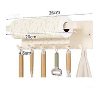 Magnetic Hooks, Strong Storage Rack for Kitchen Fridge Door Organizer No Drill, Wall Mounted Shelf(N)