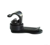 Magnetic Hose Holder for Water Bladder System Black | Strong magnetic hold, keeps tube accessible, prevents dangling, ideal for hiking runs