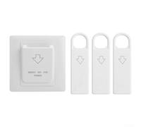 Magnetic Hotel Card Switch High Energy Saving Switch Insert Key For Power 3 Cards,86 Type Wall Switch,40A High Power Relay 220V 50Hz, Energy Saving Switch