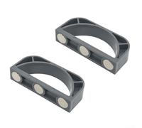 Magnetic Ice Scoop Holder Replacement for GE Profile Opal 1.0 & 2.0 Ice Makers, Replacement Magnetic Ice Scoop Holder for GE Profile Opal 1.0 and 2.0 Models, Powerful Magnet Mount Rack, Grey(2pcs)