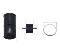 Magnetic Impeller for turbine for Instant Heater Repair Magnetic(black 5 pcs)