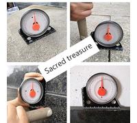 Magnetic Inclinometer Protractor with 0.1° Accuracy, Digital Tilt Level Meter for Slope Angle Measurement, 0-90° Range, ABS Material, for Industrial &