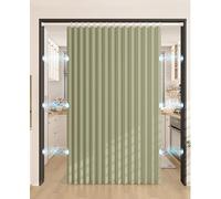 Magnetic Indoor Door ains Foldable Blackout Fabric for Cabi Teles Rod Design Space-Saving Privacy Soluts for Home Decor