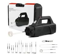 Magnetic Induction Heater, 1500W Handheld Flameless Tool for Rust Removal with LED Display and Coils