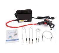 Magnetic Induction Heater Kit, 1500W Electromagnetic Induction Heater with 4 Pieces Coil Kit Bolt Remover Repair Machine Tool Screw Tool Bolt Heat Remover for Metal Rust Removal