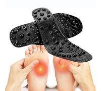 Magnetic Insoles for Men Women Acupuncture Insoles Foot Massage Insoles Breathable Cure Foot Odor Orthopedic Insoles,S