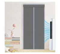 Magnetic Insulated Door Curtain Self-Sealing Windproof and Cold Resistant Suitable for Air-Conditioned Rooms(80x210cm)