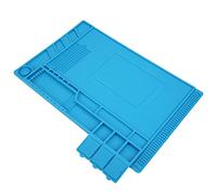 Magnetic Insulation Silicone Work Mat for Electronic, Soldering, Phone & Computer Repairs - Heat Resistant, Non-Slip, Silicone Mat (KIMISSgiy8azdc9m-11)