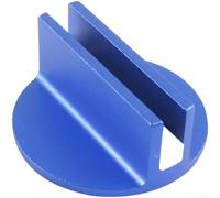 Magnetic Jack Pad Adapter Aluminum Alloy 7.6cm Blue(1PCS)