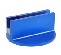 Magnetic Jack Pad - Fluted Aluminum Frame Rail Adapter | Magnetic Jacks Pad Adapter, Easy to Store Design Aluminum Slit Jack Puck Pinch Weld Frame Rail Adapter For Car