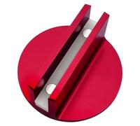 Magnetic Jack Pad, Frame Rail Adapter, Aluminum Slotted Jack Puck with Strong Magnet for Pinch Weld, Lifted Trucks, SUV, Car, Universal Lift & Jacks Safe Support
