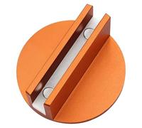 Magnetic Jack Pad, Frame Rail Adapter, Aluminum Slotted Jack Puck with Strong Magnet for Pinch Weld, Lifted Trucks, SUV, Car, Universal Lift & Jacks Safe Support