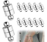 Magnetic Jewelry Classes - Necklace Clasps & Closures | Bracelet Extender And Ñecklace Fermp | Strong Magnet Connectors For DIY Bracelet Making, Necklace Repair, U