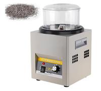 Magnetic Jewelry Polisher 2000RPM, Dual Direction Rotating Tumbler Polishing Machine with 500g Polishing Needles for Jewelry Shop and Studio