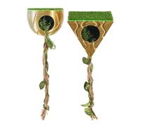 Magnetic Jumping Spider Cave - Reptile Enclosure Decoration & | For Terrarium Aquarium Enclosure Landscape Resting Climbing | For Tarantula Mantis Scorpion Invertebrate Habitat Accessory Gift