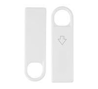 Magnetic Key Card Switch Type 86 Insert Card Power Switch for Hotel Room Power Control Energy Saving Card Slot Guesthouse Key Card Holder Wall Mount White PC Ma