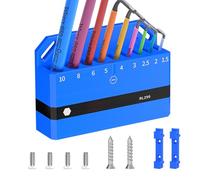 Magnetic Key Holder | Tool Storage Rack | Wall Mount for Tools,for Bicycle Hexagonal Wrench Repair Tool Wall Organization Exhibition