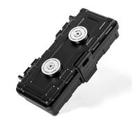 Magnetic Key Holder Under Car, Hide a Key Magnetic Car Magnetic Key Box for Under Car Magnetic Stash Case for Hiding for Vehicles Outdoor Travel Keys USB (Black)