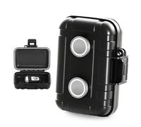 Magnetic Key Holder Under Car Waterproof Magnetic Stash Box for GPS Trackers Hide a Key Outside Magnetic key Box Under Car GPS Tracker Holder Case - Hide Your Items Anywhere