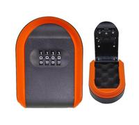 Magnetic Key Lock Box - 3.54x1.57x2.68 Inches Safe Magnetic Key Box for Under Car | Waterproof Door Spare Kêy Outside Holder | Thickened Anti-Theft Safety Lock Container for Vehicles Outdoor
