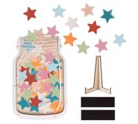 Magnetic Kids Reward Incentive Jar, Star Jar Reward Classroom & Home Behavior Management Tool for Kids Boys & Girls Potty Training Chores Good Habits