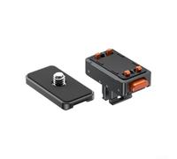 Magnetic Kit for Insta360 X6 Vlogging Magnetic Kit for Insta360 | for premium alloy body, wear-resistant finish, black aesthetic, 4x2x2cm size, sturdy grip