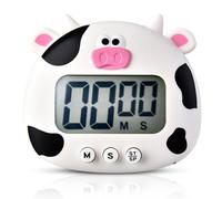 Magnetic Kitchen Timer,Countdown Digital Electronic Cute Dairy Cow Animal Digital Kitchen Cooking Timer with ON Off Switches for Cooking Bake Egg Toothbrush Classroom Teacher