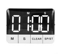 Magnetic Kitchen Timer with Digital LED Countdown and 120dB Loud Alarm for Cooking, Classroom Use, Workouts, and Efficient Time Tracking