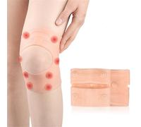 Magnetic Knee Pads, 1 Pair Breathable Silicone Knee Brace Pads, Open Patella Knee Stabilizer Magnetic Knee Compression Sleeves Knee Protection Pads for Ligament Injury Recovery Running (Long style)