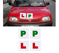 Magnetic 'L' And 'P' Plates -- Comply With All Legal Requirement -- Quick and Easy To Remove Without Damaging Any Body Paintwork (4)