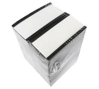 Magnetic Label, 50Pcs Magnetic Labels Soft Name Tags with Clear Plastic Protectors Reusable Shelf Label Holder for Metal Shelf, Whiteboard, Labels