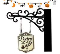 Magnetic Label Holder - Iron, Shelf Tags, Handmade Book Categorization Signs | Bookish Reader Bookworm Accessories For Men Women Librarian Wall Home Halloween