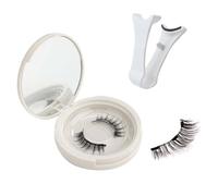 Magnetic Lashes, Magnetic Eyelashes With Applicator, Soft Magnetic Lashes, Natural Look, Reusable Magnetic Lashes Kit, No Glue or Liner Needed (Natural)