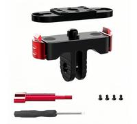 Magnetic Latch Mount for Gopro, wtih Metal Bottom Replacement seat Compatible with Gopro Hero 13 12 11 10 9 8 Action Camera