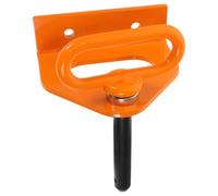 Magnetic Lawn Tractor Trailer Hitch Pin Iron Material Secure Tow Hook | Reinforced Welding and Bent Plate Design, Handled Hitch Pin for Hauling Tasks, Suitable for Lawn Tractors