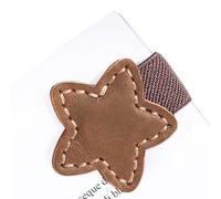 Magnetic Leather Bookmark, Bookmark Leather Magnetic,Five-Pointed Star Bookmark Clip | Handmade Retro Magnet Book Page Holder, Book Marker Clip for Lover Readers Women Kids