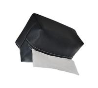 Magnetic Leather Tissue Box for Auto, Overhead Visor Container for Console Storage - Compact Size for Crossover Hatchback, Reachable Tissue Solution for Urban Driver