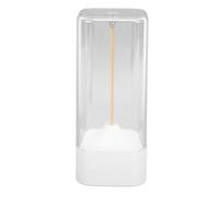 Magnetic LED Filament Table Lamp USB Rechargeable Touch Control Cordless Night Light for Bedside Desk Office Living Room Bar Camping Modern White Design