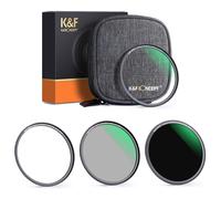 Magnetic Lens Filter Kit 3-Piece MCUV + CPL + ND1000 - K&F Concept 49mm to 95mm