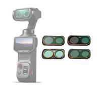 Magnetic Lens Filters Set for Insta360 Luna Ultra(AdjustableCPL, UV, 1/4 Black Mist/ND16)