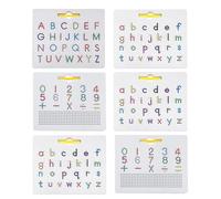 Magnetic Letter Board - Alphabet Tracing Bòaŗd, 2 in 1 Practice Learning, Educational Toy, Magnet Bead Tablet Pad | Třacing Boârd Practicing Letters Stem Lèarning Education Interactive Tòy Set