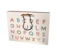 Magnetic Letter Board - Double Side Preschool Learning Activities | Alphabet Toys for Kids | Writing Puzzle Sensory Toys for Classroom Kindergarten Homeschool, 31x25.5x2cm