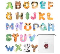 Magnetic Letters, Alphabet ABC Magnets for Refrigerator, Educational Spelling Learning Games Toys for Baby Toddler Preschool
